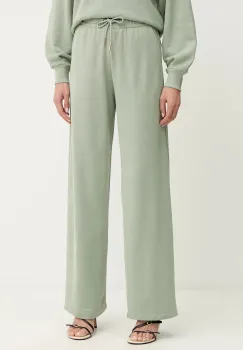 Silvian Heach pantaloni de trening MOUJANE culoarea verde, uni, GPA25050PA imagine