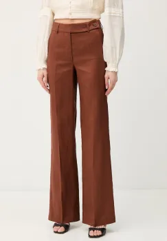 Silvian Heach pantaloni drepti pentru femei, din PLIMPI imagine