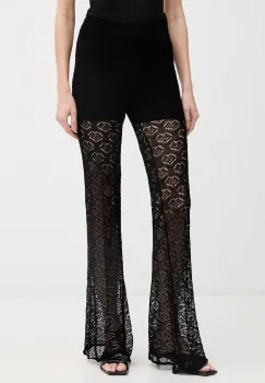 Silvian Heach pantaloni pentru femei, cu vascoza HARIS imagine