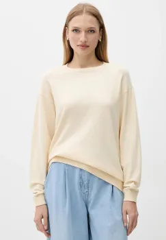 Silvian Heach pulover BENITEZ culoarea bej, GPA25553MA imagine