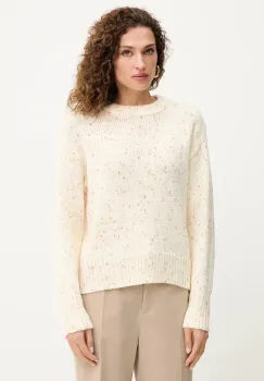 Silvian Heach pulover BLAZHEVSKA culoarea bej, GPA25155MA imagine