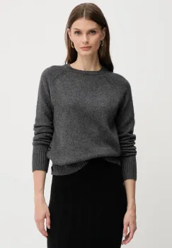 Silvian Heach pulover din amestec de lana PICOULANE culoarea gri, GPA25233MA imagine