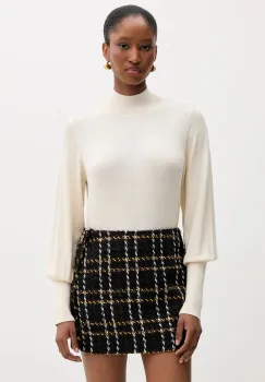 Silvian Heach pulover HALKA culoarea bej, light, GPA25041LU imagine