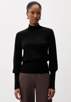 Silvian Heach pulover HALKA culoarea negru, light, GPA25041LU imagine