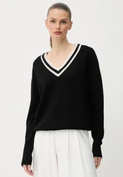 Silvian Heach pulover OLIVIER culoarea negru, GPA25287MA imagine