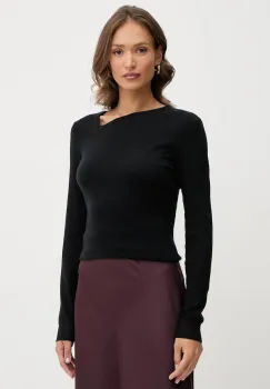 Silvian Heach pulover SELMANE culoarea negru, GPA25557TS imagine