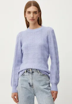 Silvian Heach pulover UMOK femei, culoarea violet, GPA24251MA imagine