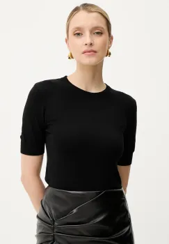 Silvian Heach tricou ATLAM culoarea negru, GPA25040MA imagine