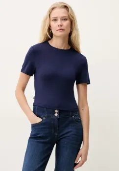 Silvian Heach tricou SIEGI femei, culoarea albastru marin, GPP25092TS imagine
