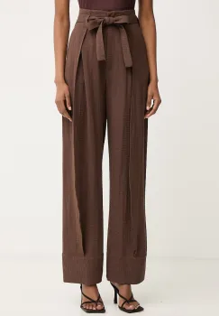 Simona Corsellini pantaloni pentru femei, cu vascoza imagine