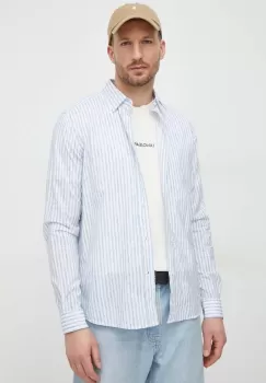 Sisley camasa barbati, cu guler clasic, regular imagine