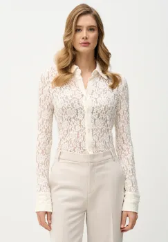 Sisley camasa culoarea bej, cu guler clasic, regular, 508SLQ0A1 imagine