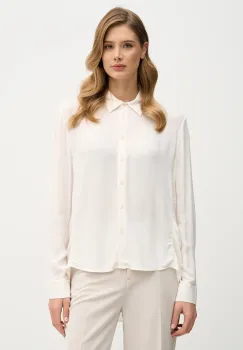 Sisley camasa culoarea bej, cu guler clasic, regular, 5IDTLQ09G imagine