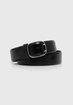 Sisley curea femei, culoarea negru imagine