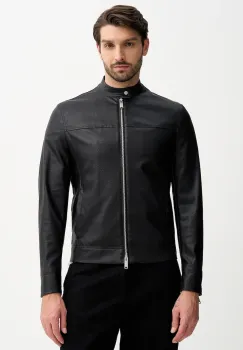 Sisley geaca culoarea negru, de tranzitie, 21DYSN047 imagine