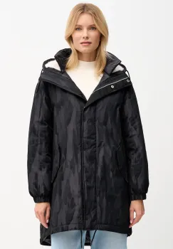 Sisley geaca culoarea negru, de tranzitie, 25E3LN068 imagine