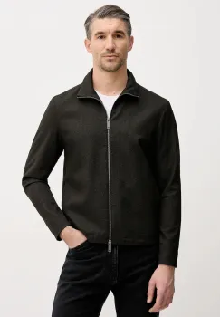 Sisley geaca culoarea verde, de tranzitie, 277YSN04F imagine