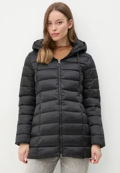 Sisley geaca femei, culoarea negru, de iarna, 2E3XLN044 imagine