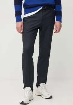 Sisley pantaloni barbati, culoarea gri, mulata, 47PHSF04M imagine