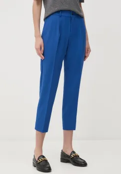 Sisley pantaloni femei, drept, high waist imagine