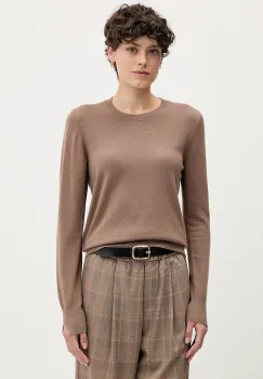 Sisley pulover culoarea maro, light, 102HM100F imagine