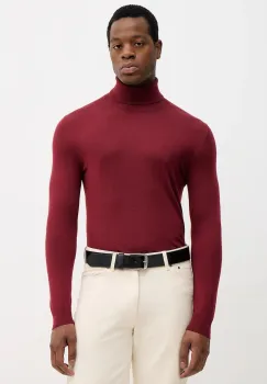 Sisley pulover de lana culoarea gri, light, 11BAS200A imagine