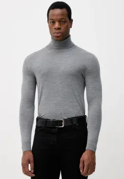 Sisley pulover de lana culoarea gri, light, 11BAS200A imagine