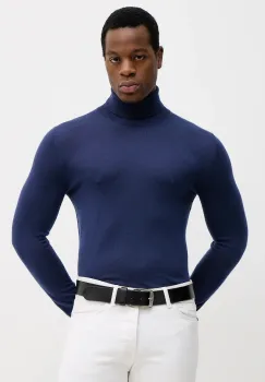 Sisley pulover de lana culoarea gri, light, 11BAS200A imagine