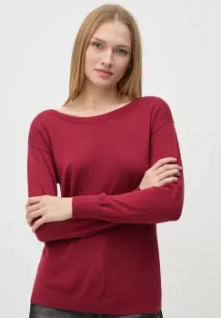 Sisley pulover de lana femei, culoarea rosu, light, 11BAM1A48 imagine