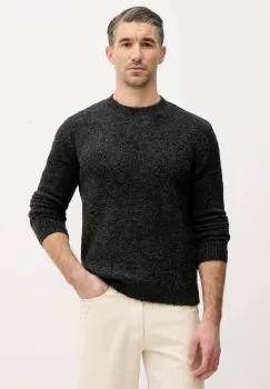 Sisley pulover din amestec de lana culoarea gri, 170WS104O imagine