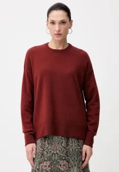 Sisley pulover din amestec de lana culoarea rosu, light, 18AYM103K imagine