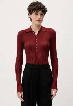 Sisley pulover din amestec de lana culoarea rosu, light, 1QNQL300E imagine