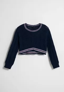 Sisley pulover pentru copii din amestec de lana light imagine