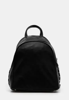 Sisley rucsac femei, culoarea negru, mic, neted, 69YGWY04T imagine