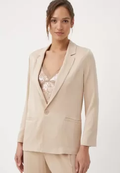 Sisley sacou culoarea bej, un singur rand de nasturi, neted, 2Q6ZLW02D imagine