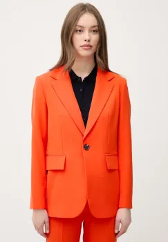 Sisley sacou culoarea portocaliu, un singur rand de nasturi, uni, 2KVXLW025 imagine