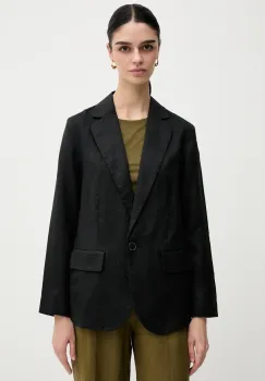 Sisley sacou de in culoarea alb, un singur rand de nasturi, neted imagine