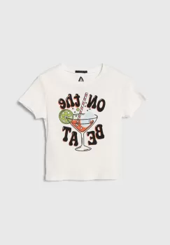 Sisley tricou copii culoarea alb imagine