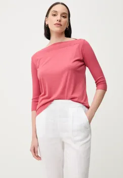 Sisley tricou culoarea albastru marin imagine