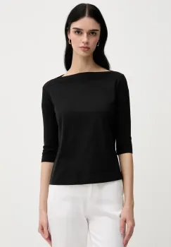 Sisley tricou culoarea albastru marin imagine