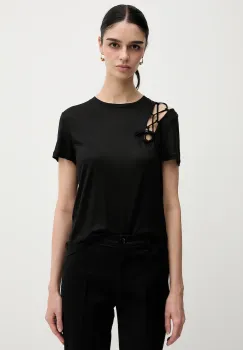 Sisley tricou culoarea negru, 3W6HL107N imagine