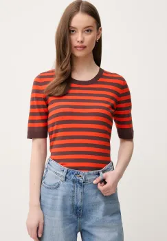 Sisley tricou culoarea rosu, 17Q3L105R imagine
