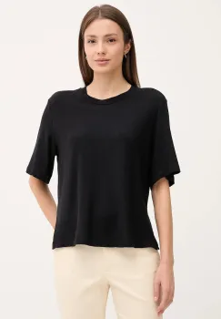 Sisley tricou de in culoarea negru, 3UTFL107C imagine