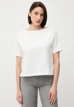 Sisley tricou din bumbac culoarea alb, 36W9L400N imagine