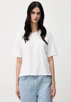 Sisley tricou din bumbac culoarea bej, 3F1QL107K imagine
