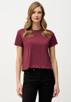 Sisley tricou din bumbac culoarea bej, 3I1XL101S imagine