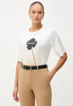 Sisley tricou din bumbac culoarea bej, 3I1XL107Y imagine