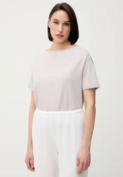 Sisley tricou din bumbac culoarea gri, 36W9L400N imagine