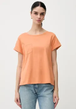 Sisley tricou din bumbac culoarea roz imagine