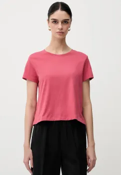Sisley tricou din bumbac culoarea roz, 3I1XL107A imagine